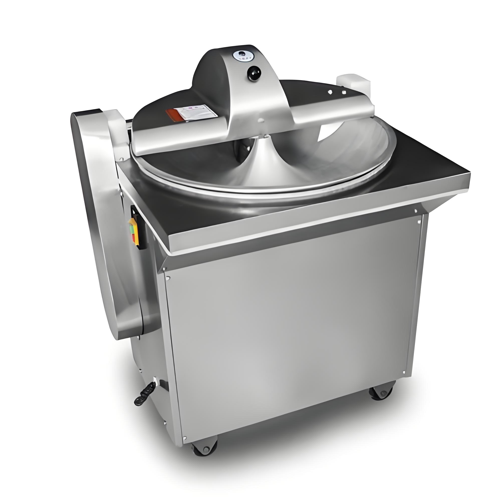 Un coupeur commercial de cuvette spécifiquement conçu pour des remplissages végétaux peut manipuler la préparation des remplissages dans une machine